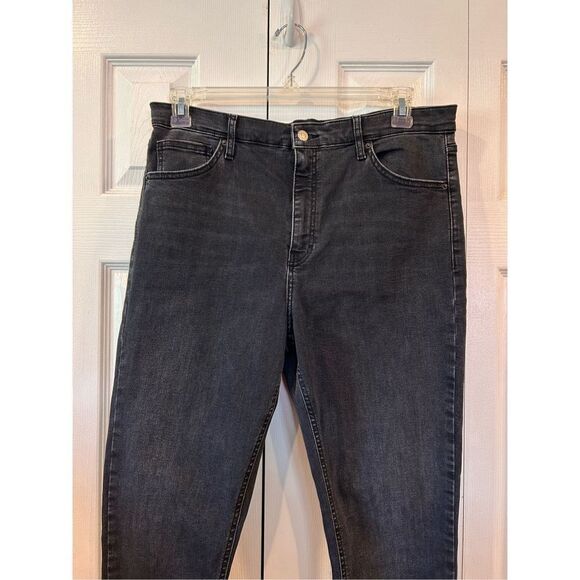 Topshop Jaime Jeans in Washed Black Size 36 - Picture 2 of 7